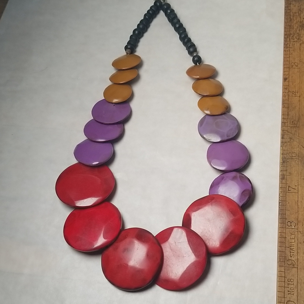 Handmade Tagua Nut Necklace